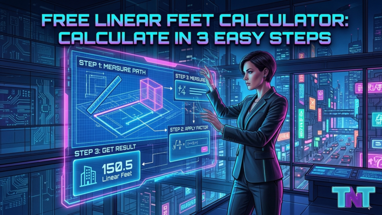 📐 Free Linear Feet Calculator: Calculate in 3 Easy Steps