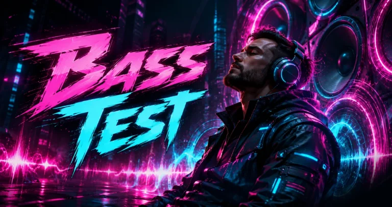 Bass Test for Speakers, Headphones, and Subwoofer Frequency Checks