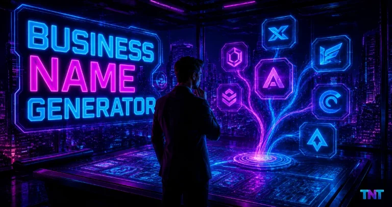 Business Name Generator for Brand Ideas by Keyword, Industry, Style, and Length