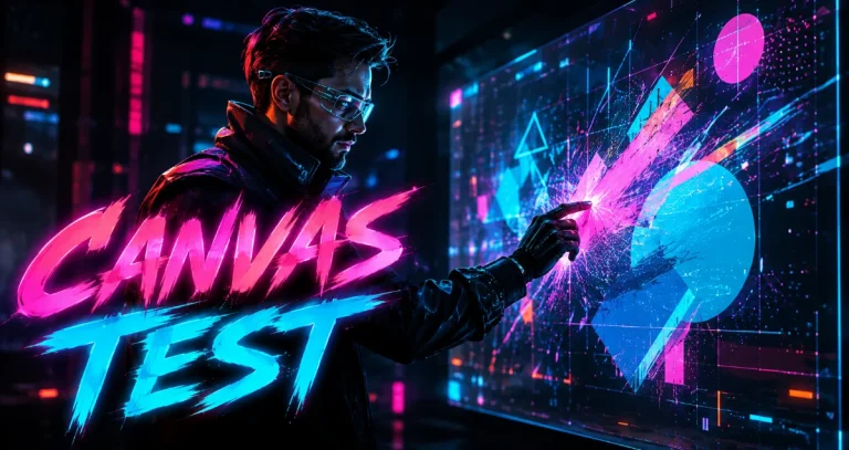 Canvas Test for 2D Rendering, Pixels, Export, and Animation Performance