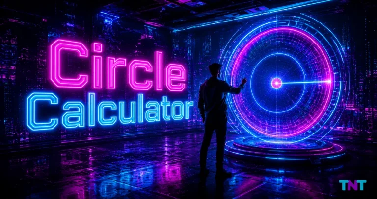 Circle Calculator for Radius, Diameter, Area, Circumference, Arcs, Sectors, and Chords