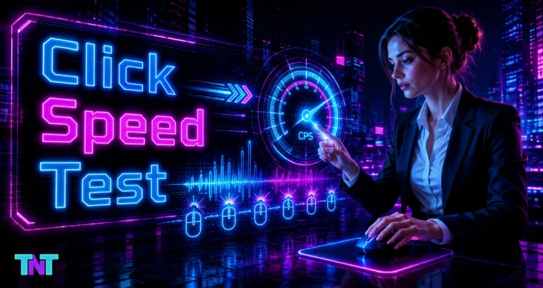 Click Speed Test for CPS, Peak Burst, Consistency, and Local Best