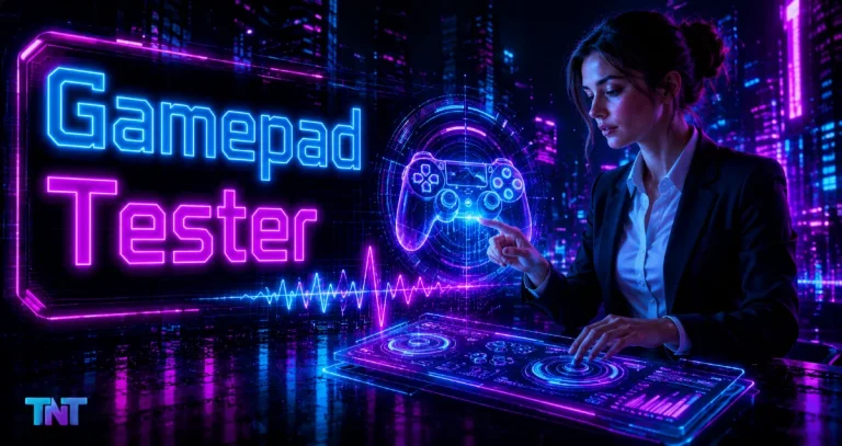 Gamepad Tester for Buttons, Sticks, Drift, Deadzone, and Vibration