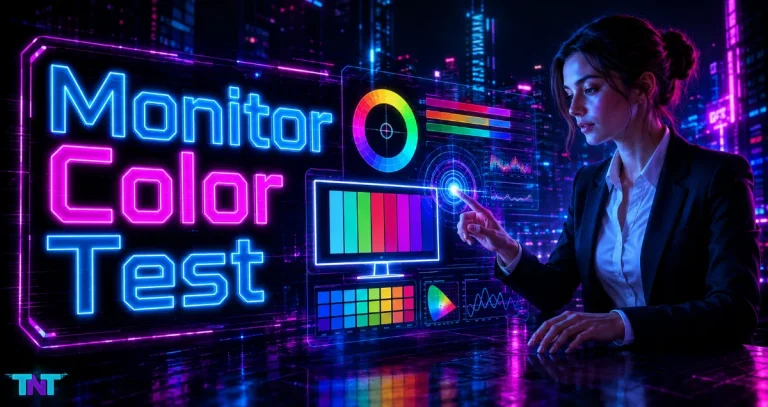 Monitor Color Test for Uniformity, Banding, Tint, and Brightness