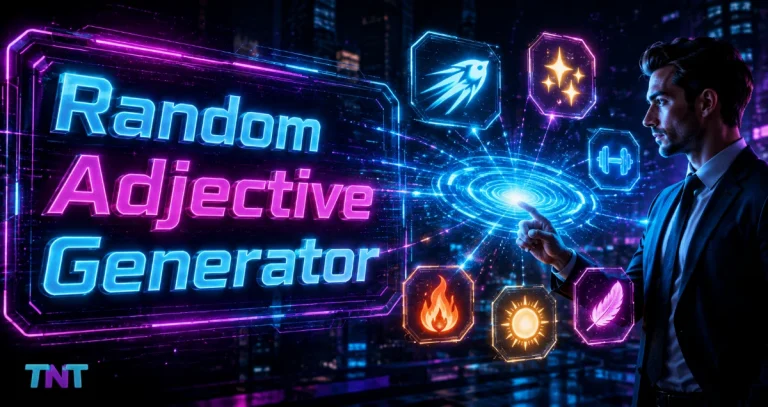 Random Adjective Generator for Descriptive Words, Categories, Intensity, Meanings, and Unique Batches