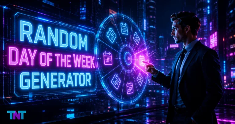 Random Day of the Week Generator for Weekdays, Weekends, Custom Day Sets, and Unique Batches