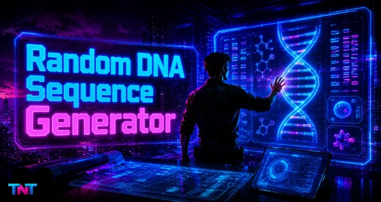 Random DNA Sequence Generator for Synthetic A/C/G/T Strings, GC Percentage, and FASTA Output