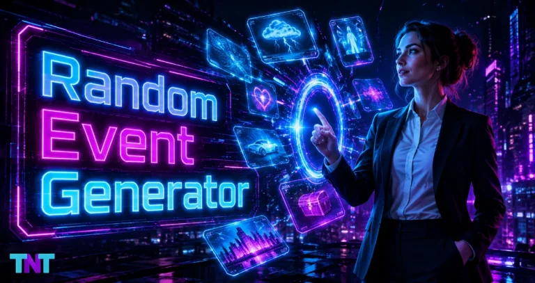 Random Event Generator for Social, Team, Classroom, Community, and Creative Gathering Ideas