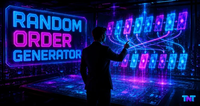 Random Order Generator for Names, Tasks, Teams, Presentations, and Group Rotation