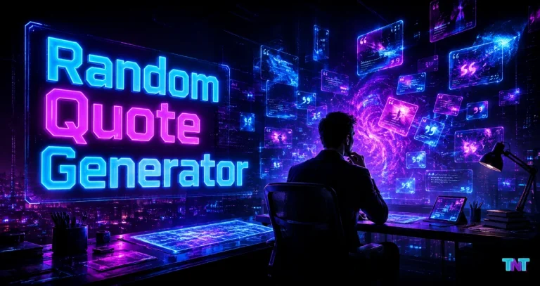 Random Quote Generator for Focus, Creativity, Growth, Perspective, and Motivation