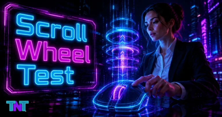 Scroll Wheel Test for Direction, Speed, Delta, Events, and Reversals