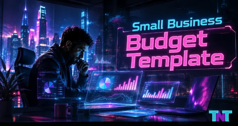 Small Business Budget Template and Monthly Planner
