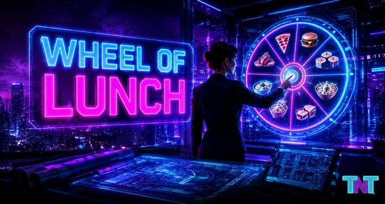 Wheel of Lunch for Random Meal Ideas, Custom Choices, Presets, and No-Repeat Picks
